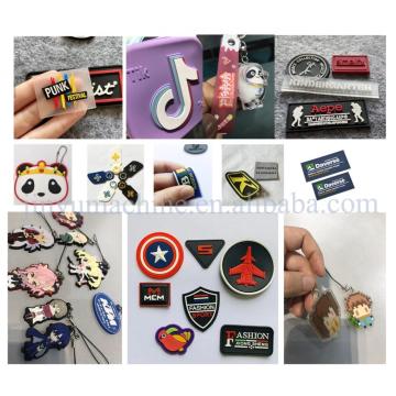 Silicone Rubber Patch Keychain PVC Machine