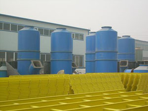 Desulphurization and denitrification deduster