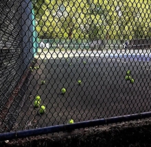 tennis sport mesh fencing