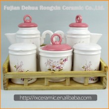 Hot-Selling High Quality Low Price stock kitchenware condiment container sets