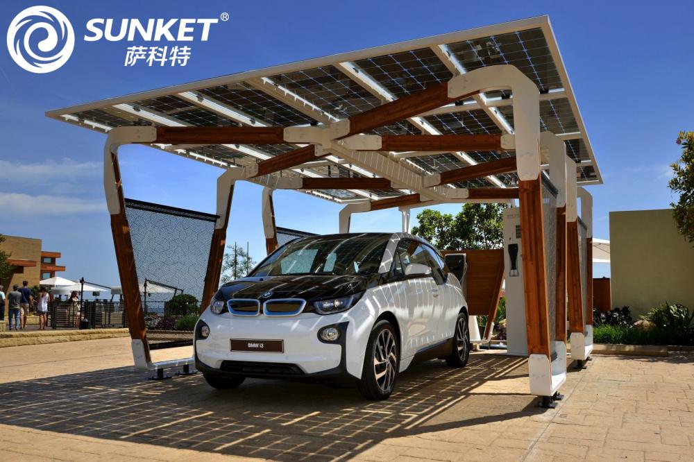 Solar Carport Monting Ket Solar System für E3