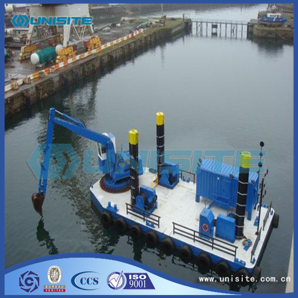 Bucket marine chain dredger