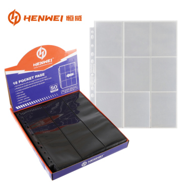 Loading Pocket card protector binder inner page