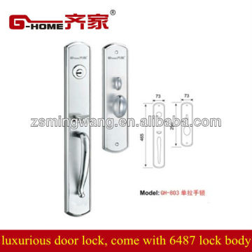 villa gate locks SUS304 SS handle lock security mortise lock