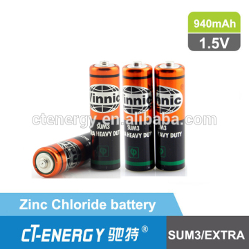 1.5V AA Size Battery Zinc Cholride Price Competitive For Market