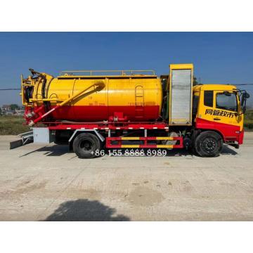 Dongfeng Tianjin Swer Cleaning Fecal Vacuum Tank Truck