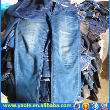 jeans pants in china guangzhou factory stock lots clothing