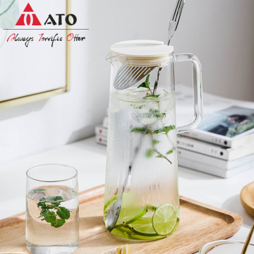ATO Glass Water Kettle With Filter Teapot Kettle