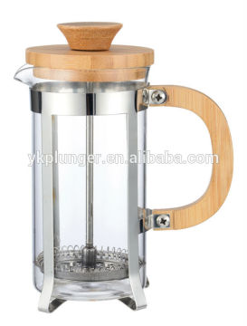 Superior espresso coffee and tea bamboo french press
