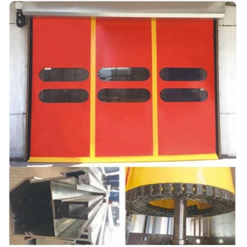 Zipper Auto Recovery High Speed ​​Door