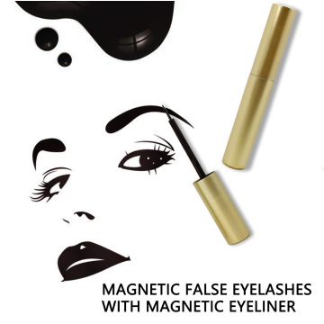 Eyeliner liquide magnétique avec faux cils magnétiques