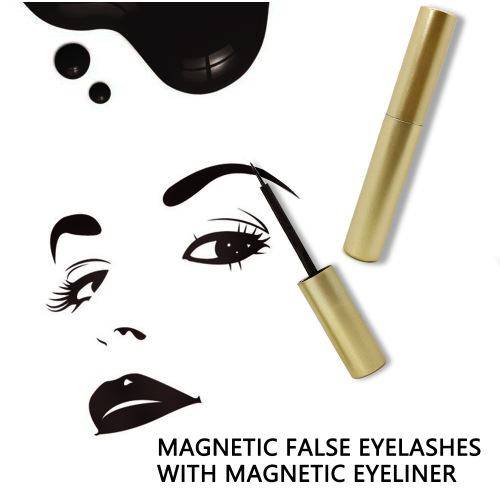Magnetischer flüssiger Eyeliner mit magnetischen falschen Wimpern