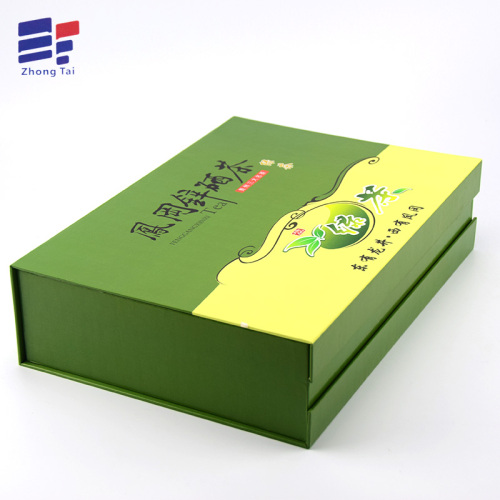 Offset printing folding tea packaging box