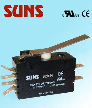 UL approval S20-H 20A 125V mini micros switch