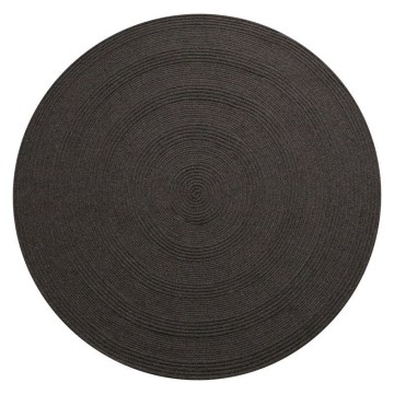 Round wool black area rugs carpet