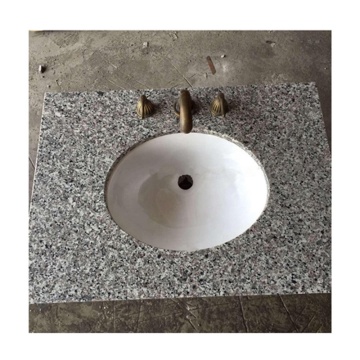 Swan Bala White Granite L Shape Countertops at Very Cheap Prices