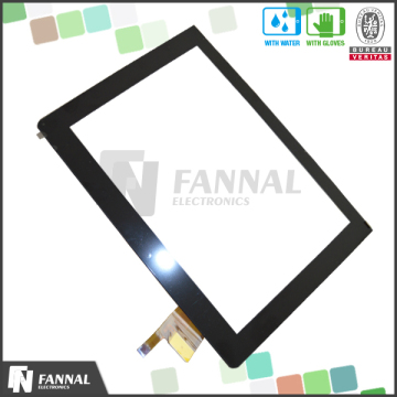 Multi touch high transparency capacitive touch panel 10" digitizer