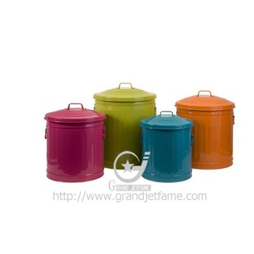 outdoor waste container metal waste container