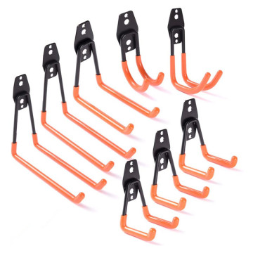 Strong Tool Hangers Stable Metal Garage Wall Hooks