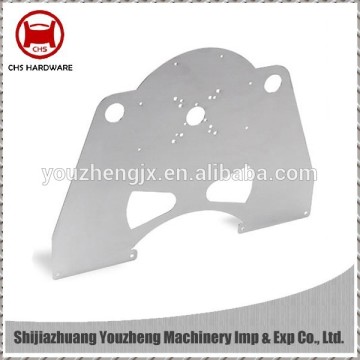 Hot dip galvanized sheet metal laser cut part