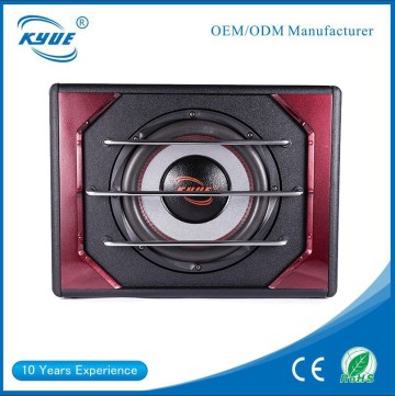 high power 10inch car subwoofer amplifier/DC12V spl 91db car subwoofer with stable packages