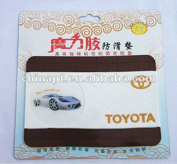 Car anti-slip pad/Magic stiky pad /mobile phone non-slip pad