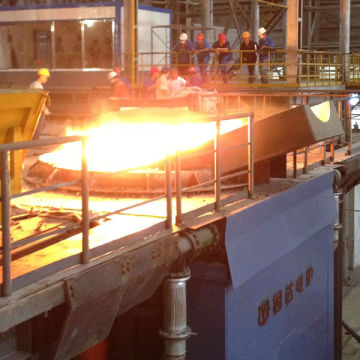 induction smelting furnace user on-site from China Steel Plant