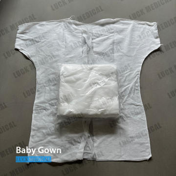 Vestido de bebê médico descartável recém -nascido