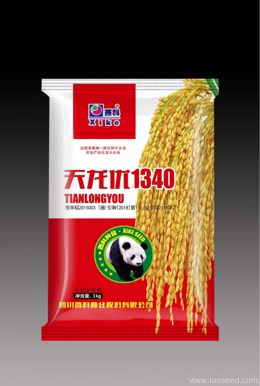 Hybrid rice seed Tianlongyou 1340