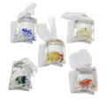Kawaii Resin Gold Fish in Bag Charms Simulation Sea Animal Goldfish DIY Home Decoration Necklace Jewelry Making Accessories