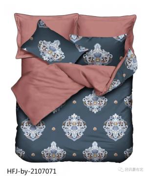 cotton Microfiber Printed 4PC bed sheet set