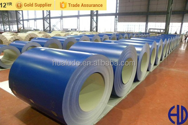 600-1250mm Cold Rolled Galvanized Color Coated Steel Coil