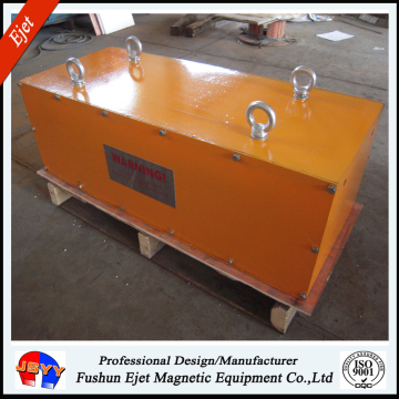 wood proceesing plate type magnetic particle separator