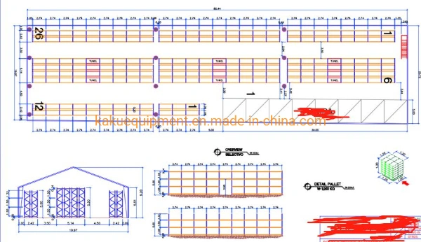 CE Steel Q235B Pallet Rack for Warehouse Storage