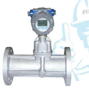 Natural gas flowmeter spiral vortex flowmeter
