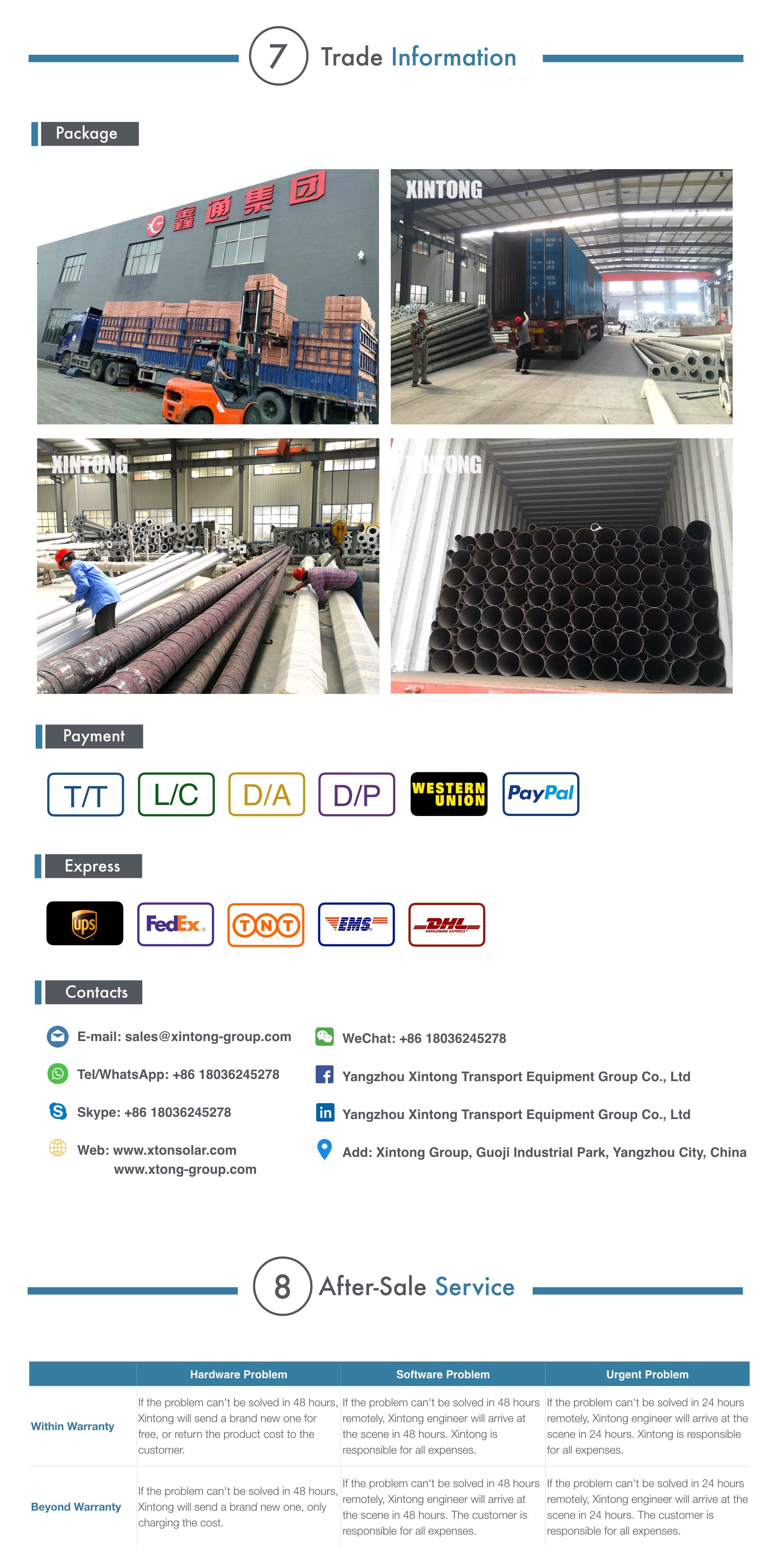 XINTONG solar control traffic light