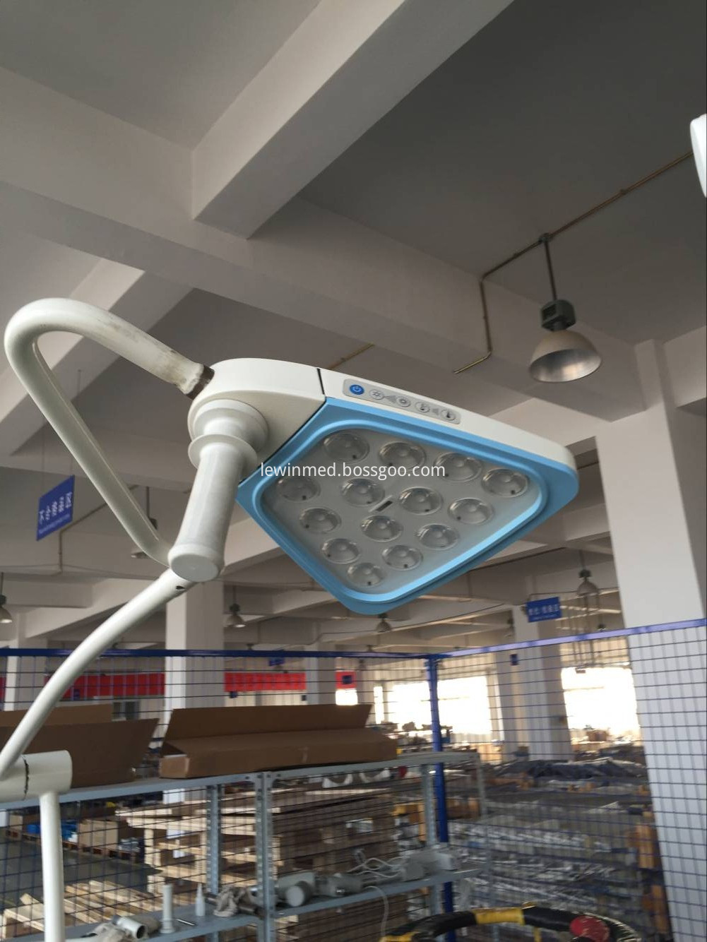 Surgical device examination light