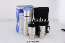 Flasks and Mugs Gift Set