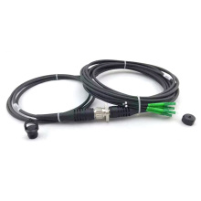 Outdoor Waterproof ODC Fiber Connector ODC 4-Cores Plug and Socket Cable Assemblies