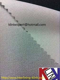Polyester woven fusible interlining for garments