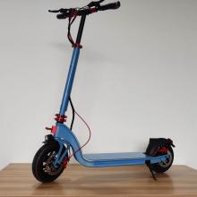 Custom Folded Blue Children Electric Scooter