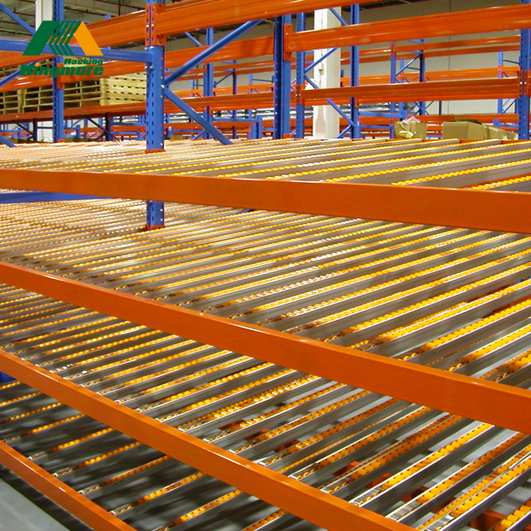 Warehouse storage gravity flow carton rack industrial heavy duty carton flow rack systems