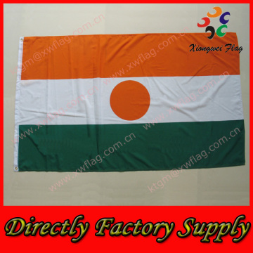 Factory Wholesale 3X5ft polyester Niger flag