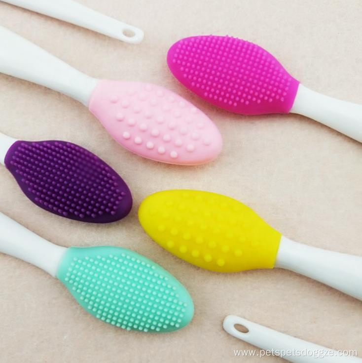 soft toothbrush cleaning brush pet toothbrush for dog