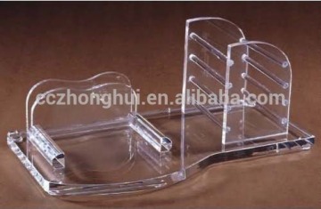 Customizable Crystal Office Desktop Set For Cooperation Gifts