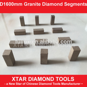 XTAR discounted price for testing 1600mm granite saw blade cutting segments