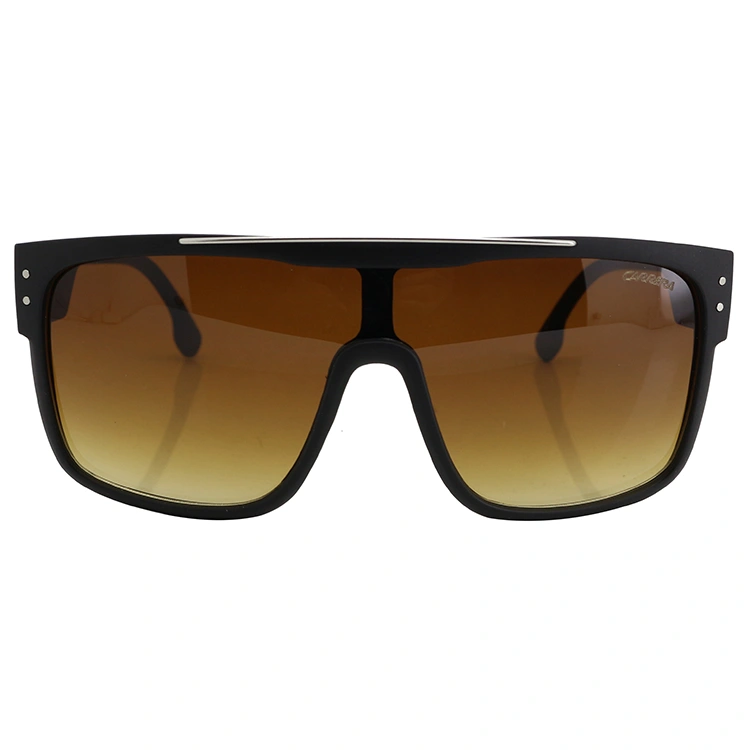 2020 One Piece Lens Wide Temple Fashion Sunglasses