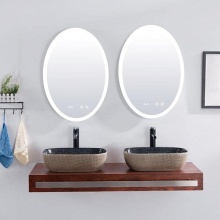 European Style Wooden Double Bathroom Cabinet