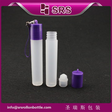 SRS high quality 7ml plastic roll on empty perfume bottles