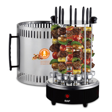 2023 Nouveau design à chaud Vente électrique Vertical portable BBQ rotation Grill